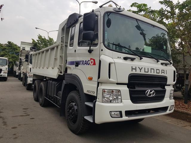 Xe Ben Hyundai HD270 Máy Điện 15 Tấn | Giá Xe Ben Hyundai đời mới nhất