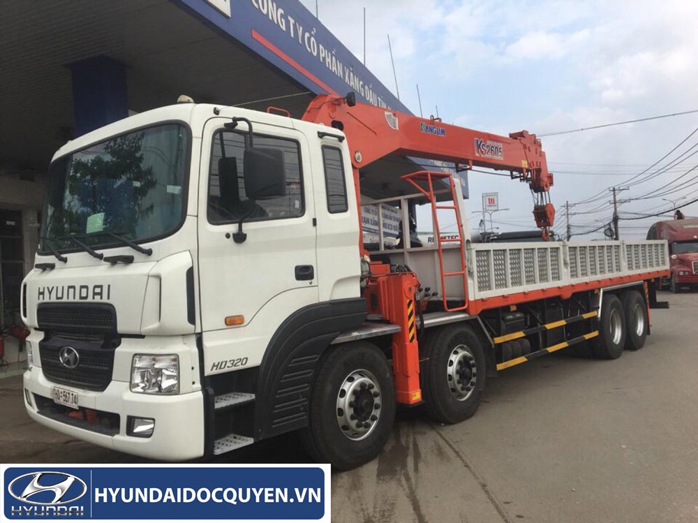 Giới thiệu về xe tải 10 tấn Hyundai HD250