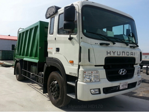 Xe ép rác Hyundai HD170 14 Khối